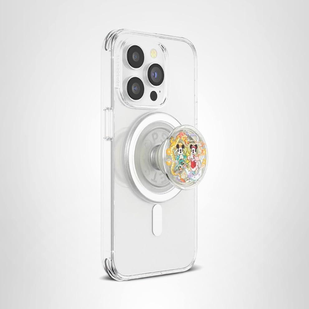 image:imagePopSockets Phone Grip Compatible with MagSafe Phone Holder Wireless Charging Compatible Tidepool Disney Chip N Dale FortuneMickey Minnie
