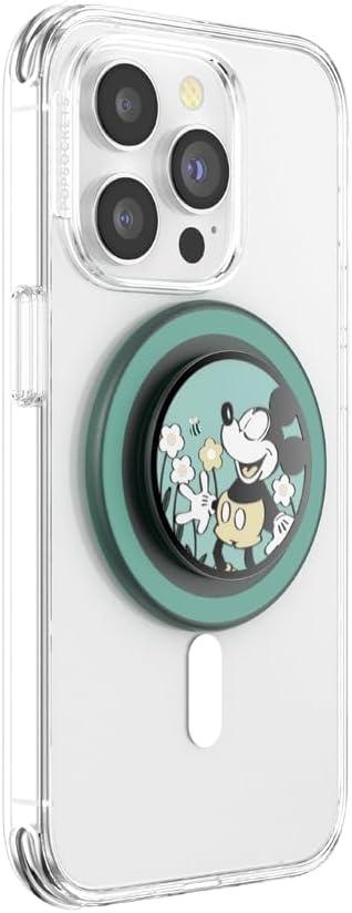 image:imagePopSockets Phone Grip Compatible with MagSafe Phone Holder Wireless Charging Compatible Tidepool Disney Chip N Dale FortuneTonal Flower