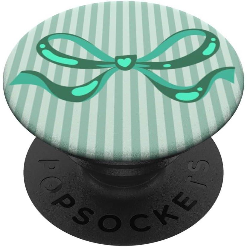 image:imagePopSockets Bow Phone Grip  Bow Wallpaper Mint PopSockets PopGrip for MagSafeAdhesive PopGrip