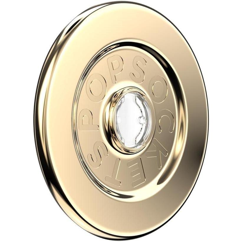 image:imagePopSockets MagSafe Grip Base  Works with Swappable PopSockets Tops Top Sold Separately Magnetic Base for iPhone MagSafe Cases amp Phones  Gold