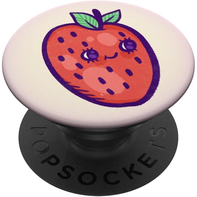 image:imagePopSockets Phone Grip Cutie Strawberry PopSockets PopGrip for MagSafeAdhesive PopGrip