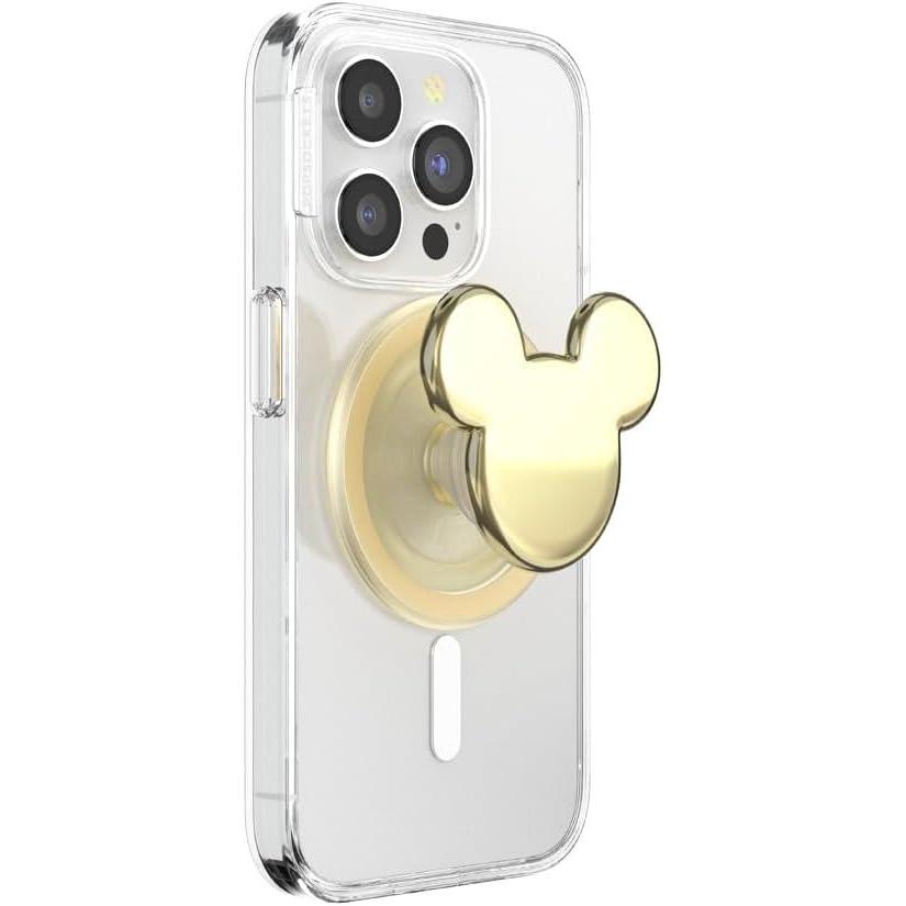 image:imagePopSockets Phone Grip Compatible with MagSafe Phone Holder Wireless Charging Compatible Tidepool Disney Chip N Dale FortuneGold Mickey