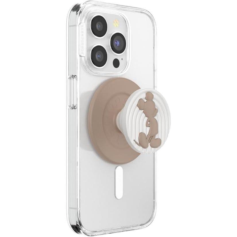 image:imagePopSockets Phone Grip Compatible with MagSafe Phone Holder Wireless Charging Compatible Tidepool Disney Chip N Dale FortuneLatte Mickey