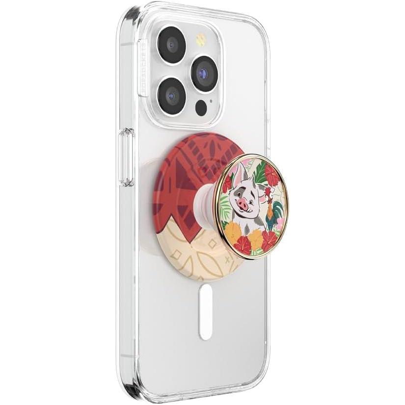 image:imagePopSockets Phone Grip Compatible with MagSafe Phone Holder Wireless Charging Compatible Tidepool Disney Chip N Dale FortunePuas Paradise