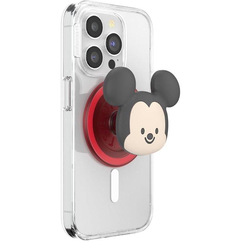 image:imagePopSockets Phone Grip Compatible with MagSafe Phone Holder Wireless Charging Compatible Tidepool Disney Chip N Dale FortuneRed