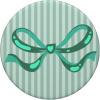 PopSockets Bow Phone Grip – Bow Wallpaper Mint PopSockets PopGrip for MagSafe(Adhesive PopGrip)