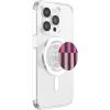 PopSockets Phone Grip – Pop of Pink Stripe PopSockets PopGrip for MagSafe(Magnetic PopGrip)