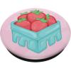 PopSockets Phone Grip – Strawberry Basket PopSockets PopGrip for MagSafe(Adhesive PopGrip)