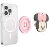 ​​​​PopSockets Phone Grip Compatible with MagSafe, Phone Holder, Wireless Charging Compatible, Tidepool, Disney – Chip N Dale Fortune(Kawaii Minnie)