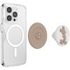 ​​​​PopSockets Phone Grip Compatible with MagSafe, Phone Holder, Wireless Charging Compatible, Tidepool, Disney – Chip N Dale Fortune(Latte Mickey)