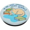 PopSockets Phone Grip & Stand – Bookish Cat PopSockets PopGrip for MagSafe(Adhesive PopGrip)