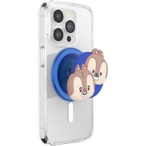 ​​​​PopSockets Phone Grip Compatible with MagSafe, Phone Holder, Wireless Charging Compatible, Tidepool, Disney – Chip N Dale Fortune(Kawaii Chip n Dale)