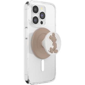 ​​​​PopSockets Phone Grip Compatible with MagSafe, Phone Holder, Wireless Charging Compatible, Tidepool, Disney – Chip N Dale Fortune(Latte Mickey)