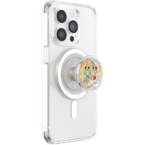 ​​​​PopSockets Phone Grip Compatible with MagSafe, Phone Holder, Wireless Charging Compatible, Tidepool, Disney – Chip N Dale Fortune(Mickey + Minnie)