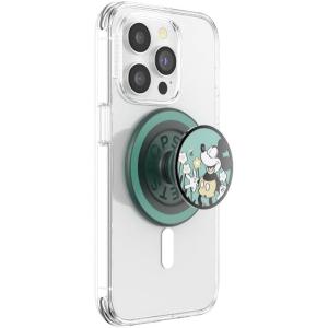 ​​​​PopSockets Phone Grip Compatible with MagSafe, Phone Holder, Wireless Charging Compatible, Tidepool, Disney – Chip N Dale Fortune(Tonal Flower)