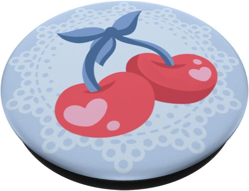 image:imagePopSockets Phone Grip Dainty Cherry PopSockets PopGrip for MagSafeAdhesive PopGrip