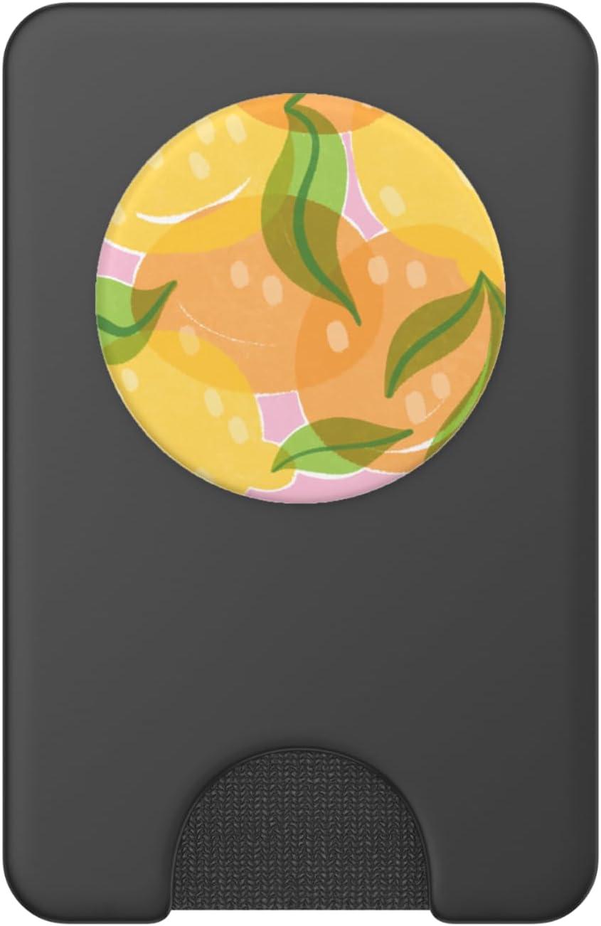 image:imagePopSockets Phone Grip Fresh Picked Lemon PopSockets PopGrip for MagSafeMagnetic PopWallet