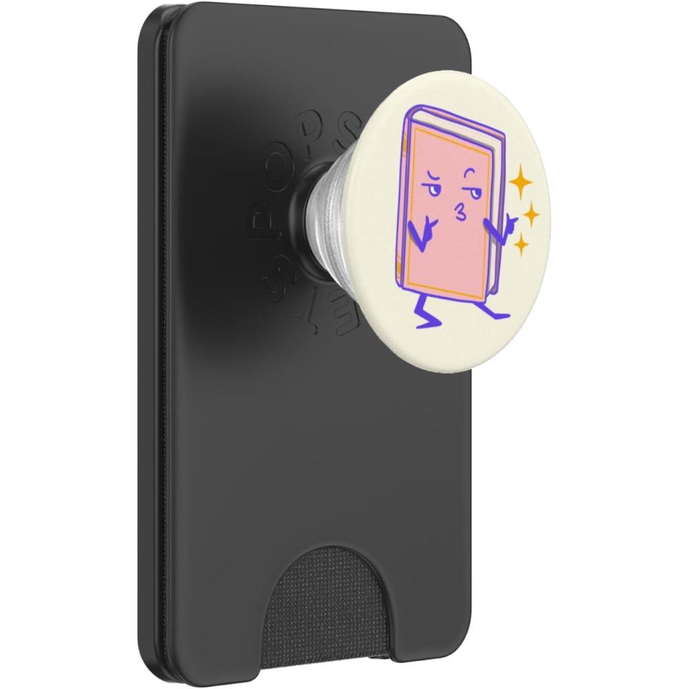 image:imagePopSockets Bookish Phone Grip amp Stand  Sassy Paperback PopSockets PopGrip for MagSafeMagnetic PopWallet