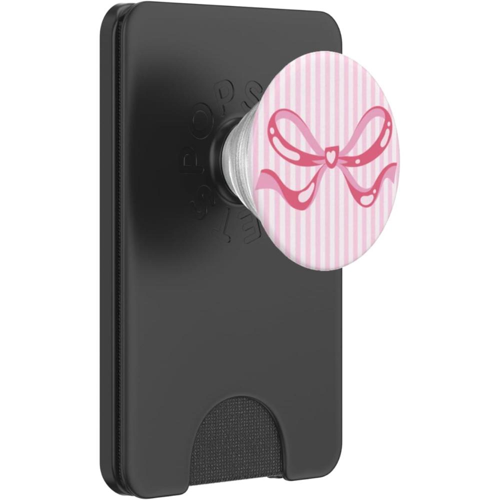 image:imagePopSockets Bow Phone Grip Bow Wallpaper Pink PopSockets PopGrip for MagSafeMagnetic PopWallet