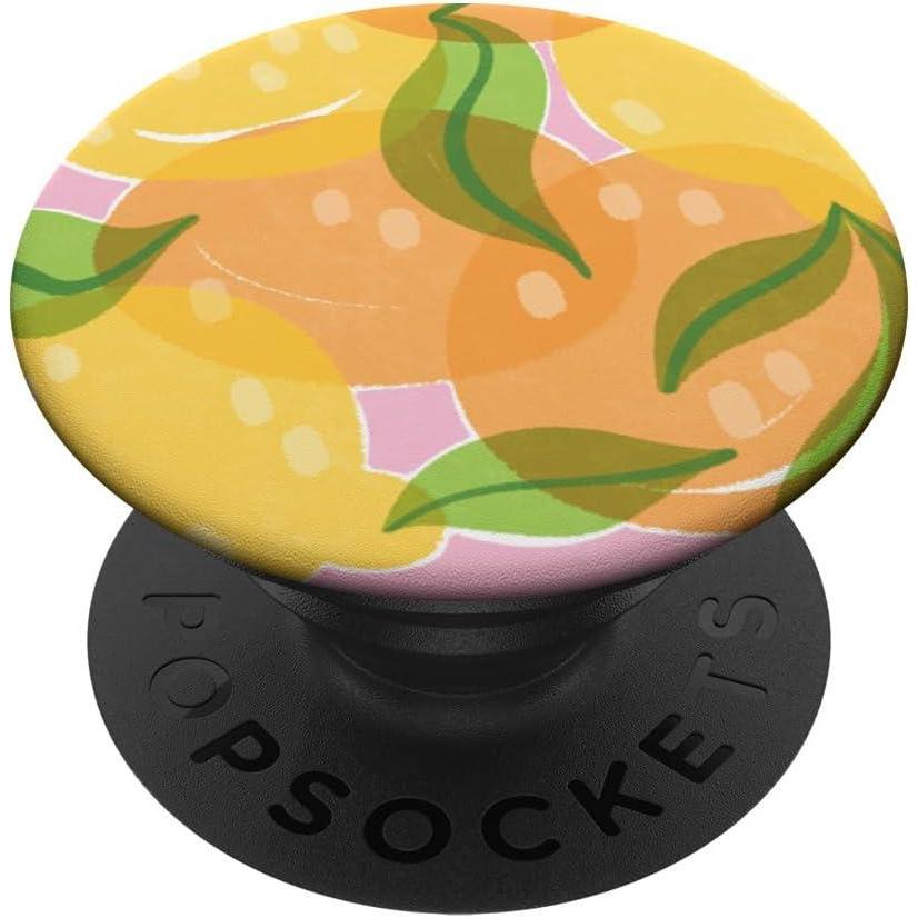 image:imagePopSockets Phone Grip  Fresh Picked Lemon PopSockets PopGrip for MagSafeAdhesive PopGrip