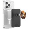 Cute Ghost Reading a Book with Pumpkin at Fall PopSockets Adhesive PopGrip(Magnetic PopWallet)