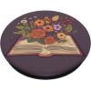 Flower Book, Reading Books, Flowers Grow from Book PopSockets Adhesive PopGrip(Adhesive PopGrip)