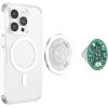 Just One More Chapter Bookish Reading Green Teal Book Lover PopSockets Adhesive PopGrip(Magnetic PopGrip)