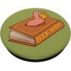 PopSockets Bookish Phone Grip & Stand – Bookworm PopSockets PopGrip for MagSafe(Adhesive PopGrip)