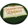 PopSockets Funny Book Phone Grip – Main Character Energy PopSockets PopGrip for MagSafe(Adhesive PopGrip)
