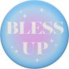 PopSockets Funny Phone Grip – Bless Up PopSockets PopGrip for MagSafe(Adhesive PopGrip)