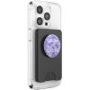 PopSockets Funny Phone Grip – Smiling But Spiraling Purple PopSockets PopGrip for MagSafe(Magnetic PopWallet)