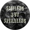 PopSockets Funny Phone Grip – Smiling but Spiraling PopSockets PopGrip for MagSafe(Adhesive PopGrip)