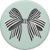 PopSockets Phone Grip – Black Striped Bow PopSockets PopGrip for MagSafe(Adhesive PopGrip)
