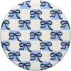 PopSockets Phone Grip – Blue & Black Bow Checker PopSockets PopGrip for MagSafe(Adhesive PopGrip)