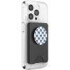 PopSockets Phone Grip – Blue & Black Bow Checker PopSockets PopGrip for MagSafe(Magnetic PopWallet)