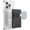 PopSockets Phone Grip – Blue & Black Bow Checker PopSockets PopGrip for MagSafe(Magnetic PopWallet)