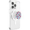 PopSockets Phone Grip – Floral Blue Strawberry Patch PopSockets PopGrip for MagSafe(Magnetic PopGrip)