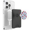 PopSockets Phone Grip – Floral Blue Strawberry Patch PopSockets PopGrip for MagSafe(Magnetic PopWallet)