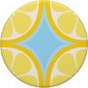 PopSockets Phone Grip – Lemon Slice Blue PopSockets PopGrip for MagSafe(Adhesive PopGrip)