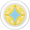 PopSockets Phone Grip – Lemon Slice Blue PopSockets PopGrip for MagSafe(Magnetic PopGrip)