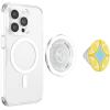 PopSockets Phone Grip – Lemon Slice Blue PopSockets PopGrip for MagSafe(Magnetic PopGrip)