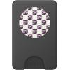 PopSockets Phone Grip – Pink & Black Bow Checker PopSockets PopGrip for MagSafe(Magnetic PopWallet)