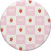 PopSockets Phone Grip – Strawberry Checker PopSockets PopGrip for MagSafe(Adhesive PopGrip)