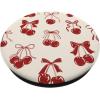 PopSockets Phone Grip – Vintage Cherry Bows PopSockets PopGrip for MagSafe(Adhesive PopGrip)