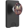 Cute Ghosts Reading Books Halloween Librarian Book Lover PopSockets Adhesive PopGrip(Magnetic PopWallet)