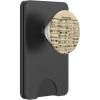 Library Due Date Cards Stamp Book Return Librarian Vintage PopSockets PopGrip for MagSafe(Magnetic PopWallet)