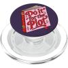 PopSockets Funny Book Phone Grip & Stand- Do it for The Plot PopSockets PopGrip for MagSafe(Magnetic PopGrip)