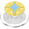 PopSockets Phone Grip – Lemon Slice Blue PopSockets PopGrip for MagSafe(Magnetic PopGrip)