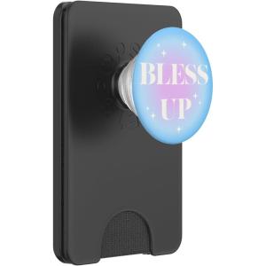 PopSockets Funny Phone Grip – Bless Up PopSockets PopGrip for MagSafe(Magnetic PopWallet)