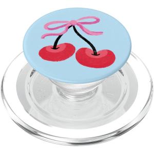 PopSockets Phone Grip – Cutie Cherry Bow PopSockets PopGrip for MagSafe(Magnetic PopGrip)